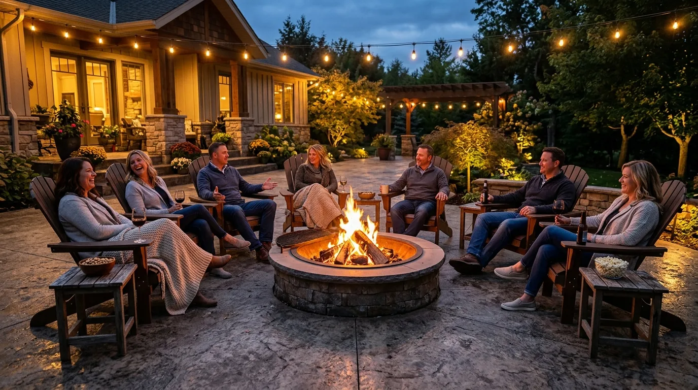 12 Concrete Patio Ideas Perfect for Hosting Guests Outdoors